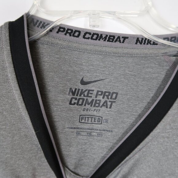Nike Pro Combat Fitted Griffey Short Sleeve XXL - Picture 4 of 6